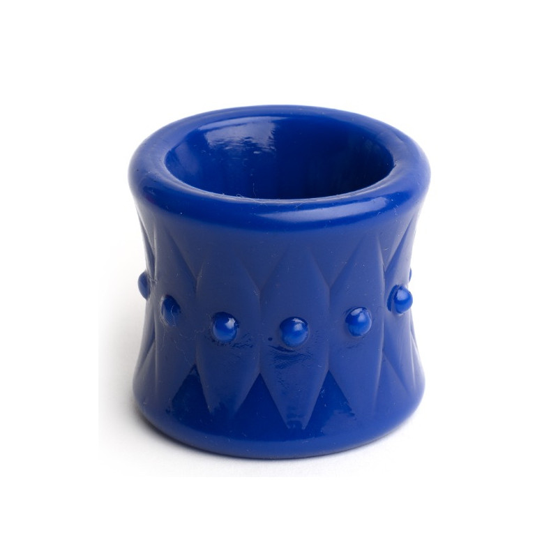 Sport Fucker Ballstretcher souple Deep Stack 32 mm - Hauteur 50 mm Bleu